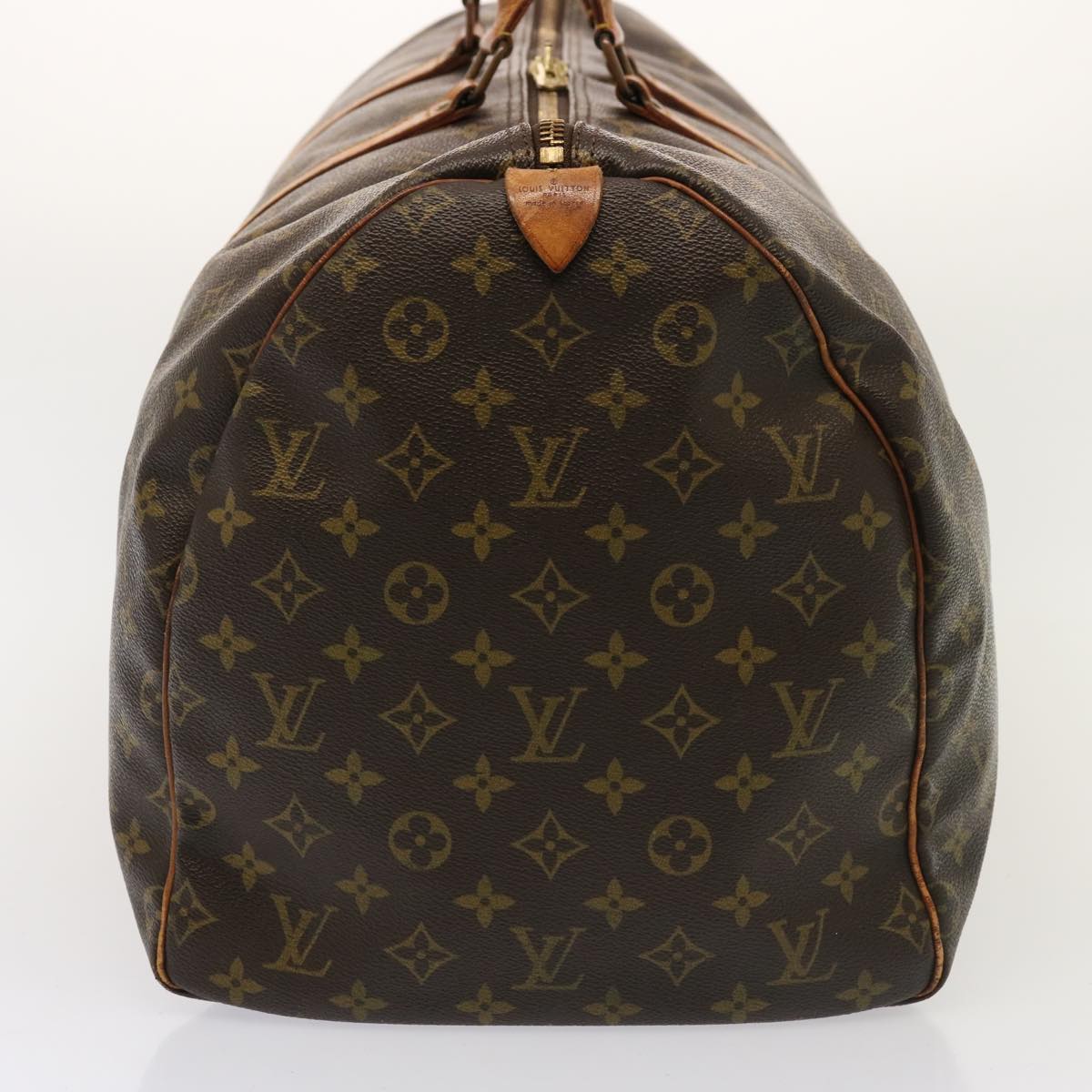 LOUIS VUITTON Monogram Keepall 55 Boston Bag M41424 LV 75793
