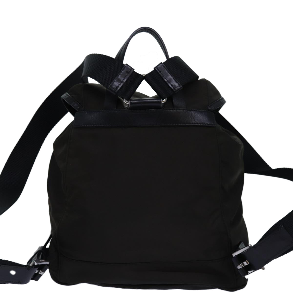 PRADA  Nylon Khaki Black  75826
