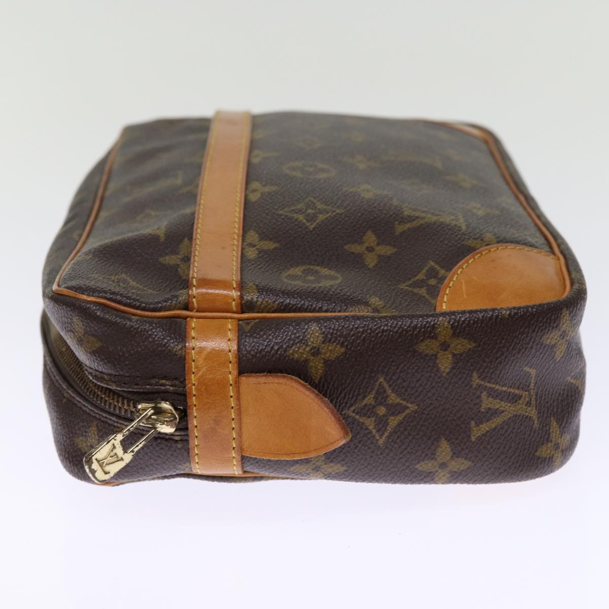 LOUIS VUITTON Monogram Compiegne 28 Clutch Bag M51845 LV 75854