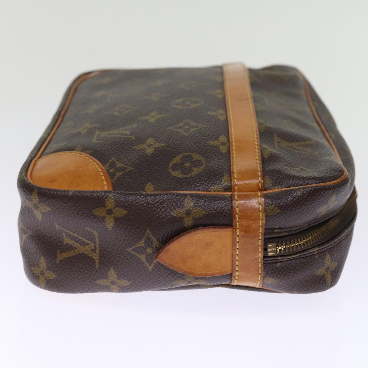 LOUIS VUITTON Monogram Compiegne 28 Clutch Bag M51845 LV 75854