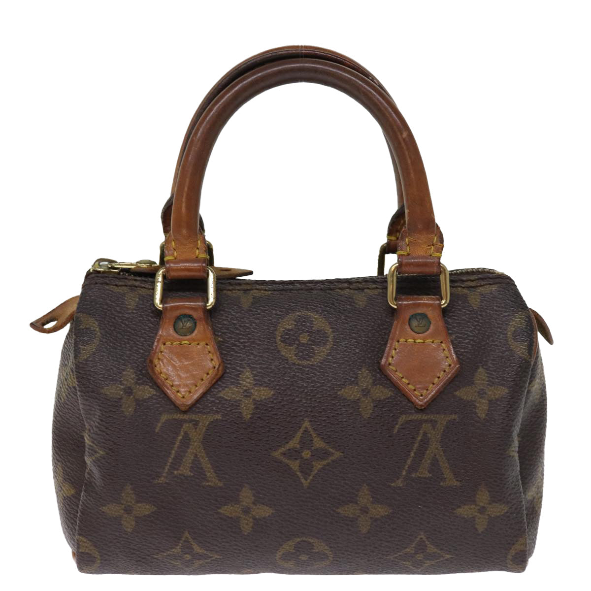 LOUIS VUITTON Monogram Mini Speedy Hand Bag M41534 LV 75859