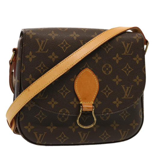 LOUIS VUITTON Monogram Saint Cloud GM Shoulder Bag M51242 LV 75865