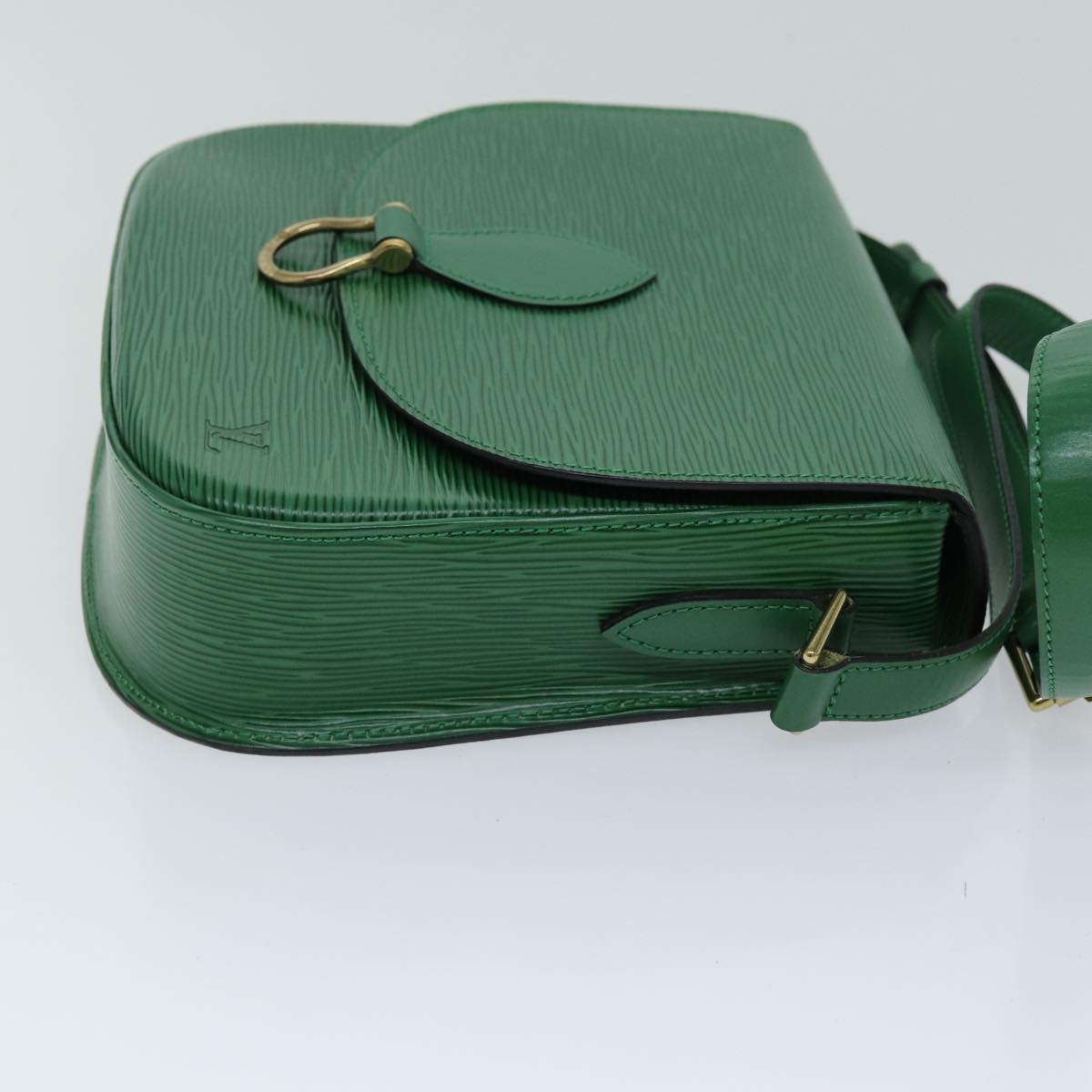 LOUIS VUITTON Epi Saint Cloud GM Shoulder Bag Green M52194 LV 75878