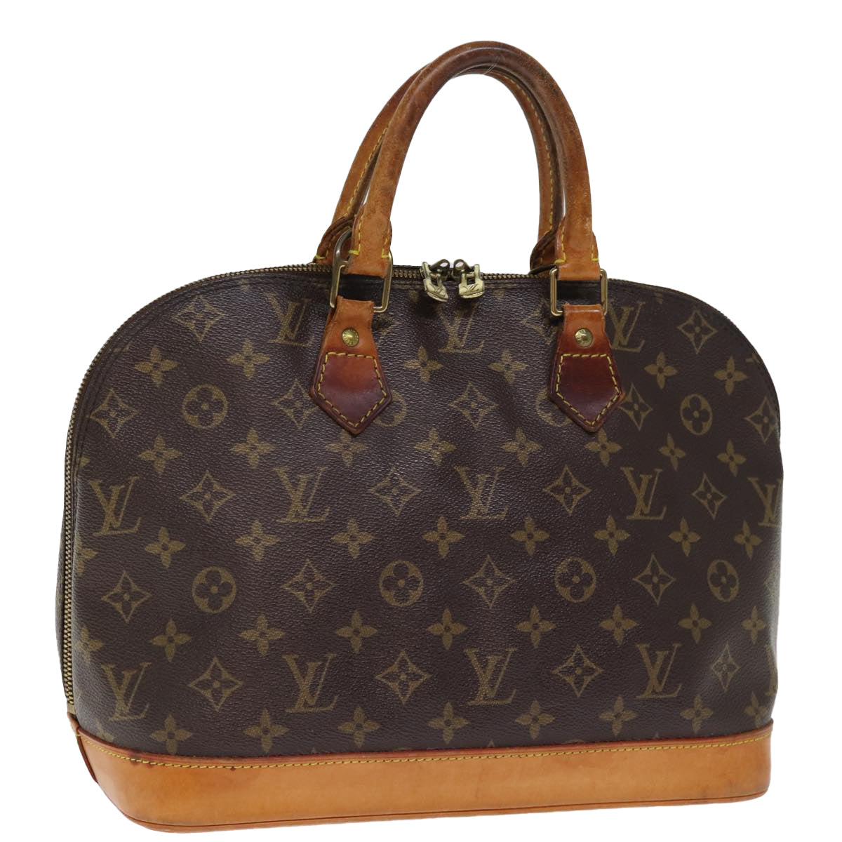 LOUIS VUITTON Monogram Alma Hand Bag M51130 LV 75895