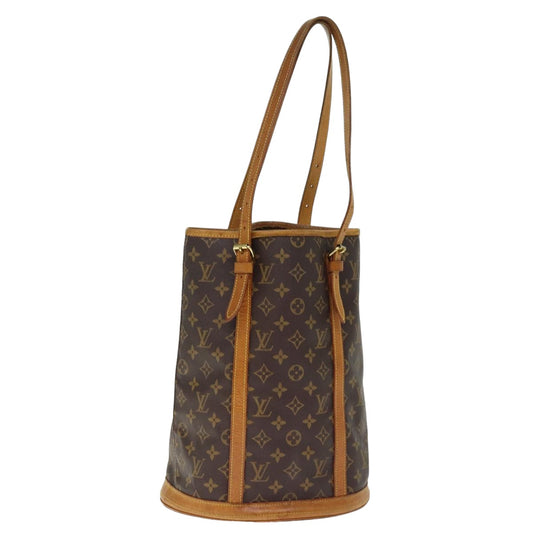 LOUIS VUITTON Monogram Bucket GM Shoulder Bag M42236 LV 75896