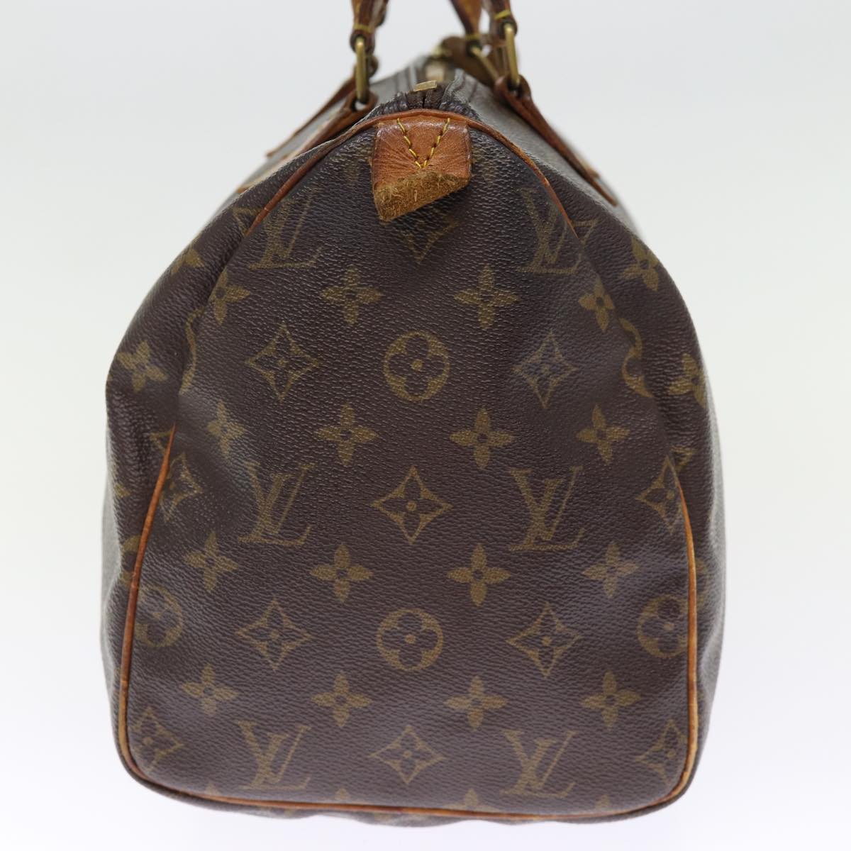 LOUIS VUITTON Monogram Speedy 30 Hand Bag M41526 LV 75906