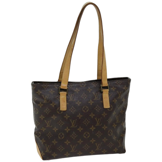 LOUIS VUITTON Monogram Cabas Piano Tote Bag M51148 LV 75908