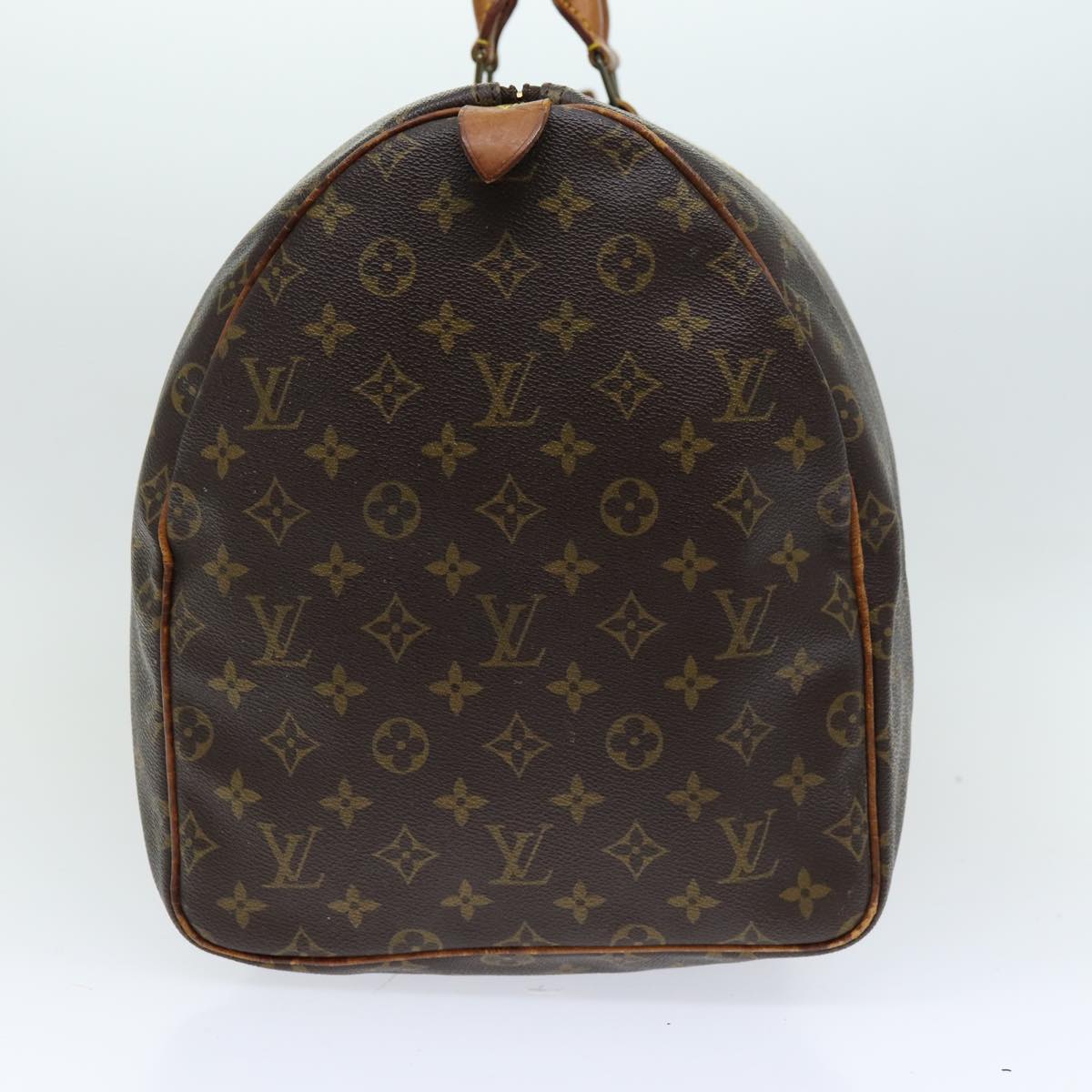 LOUIS VUITTON Monogram Keepall 55 Boston Bag M41424 LV 75920