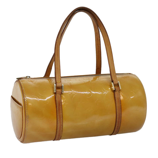 LOUIS VUITTON Monogram Vernis Bedford Hand Bag Beige M91006 LV 75926