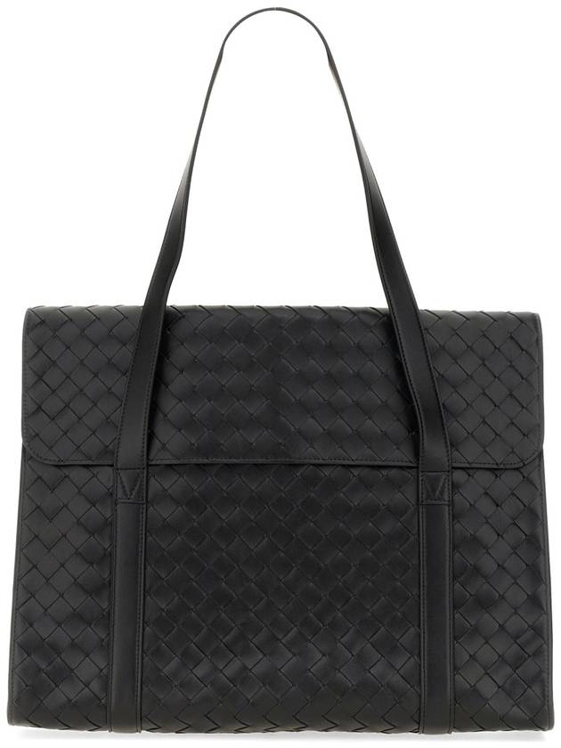 Bottega Veneta WOVEN PATTERN SHOULDER BAG