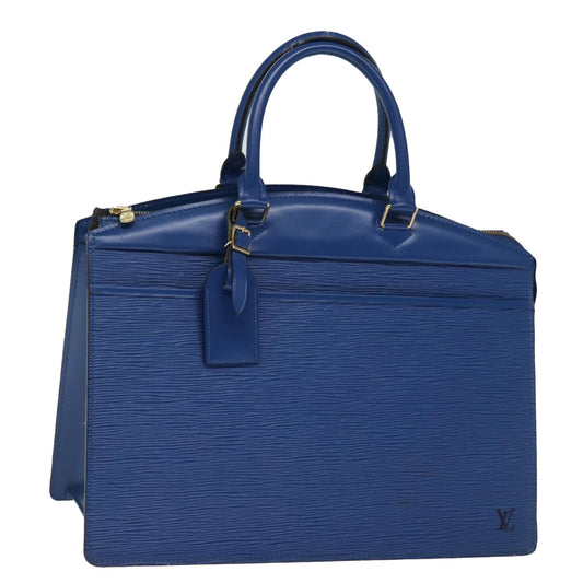 LOUIS VUITTON Epi Riviera Hand Bag Blue M48185 LV 75931