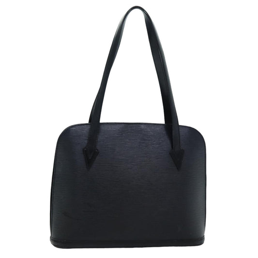 LOUIS VUITTON Epi Lussac Shoulder Bag Black M52282 LV 75932
