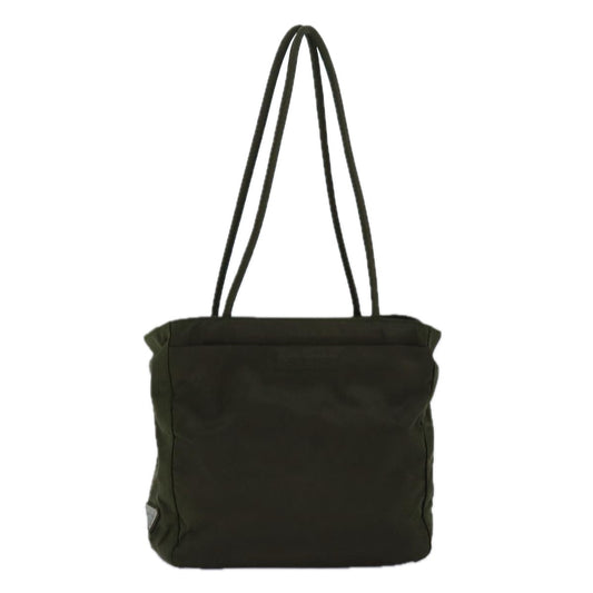 PRADA Tote Bag Nylon Khaki  75997