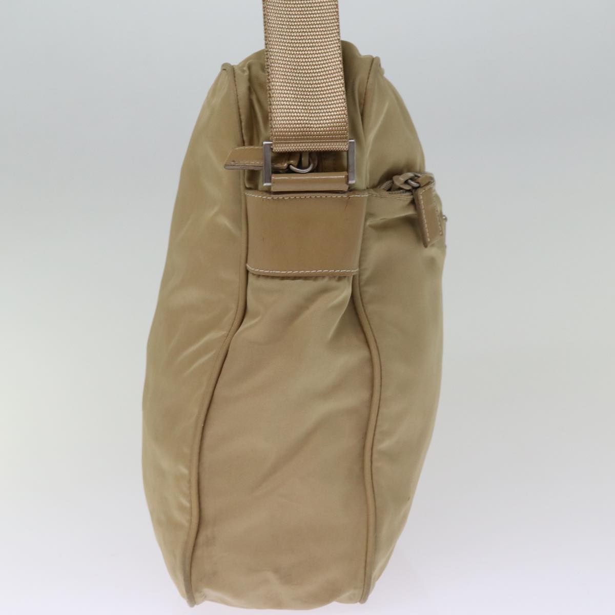 PRADA Shoulder Bag Nylon Beige  75998