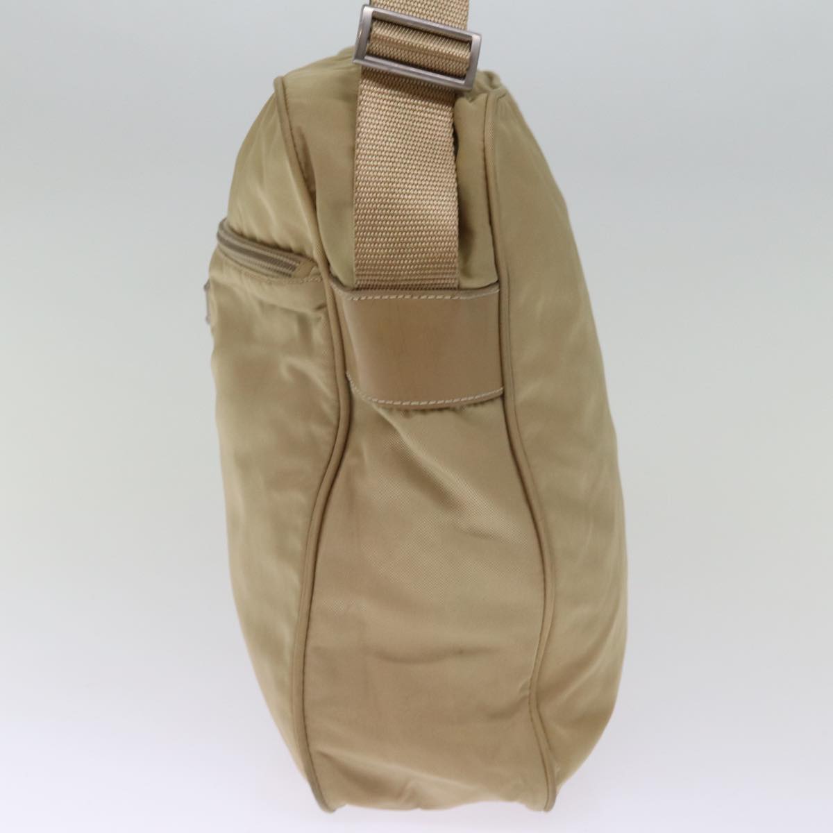 PRADA Shoulder Bag Nylon Beige  75998