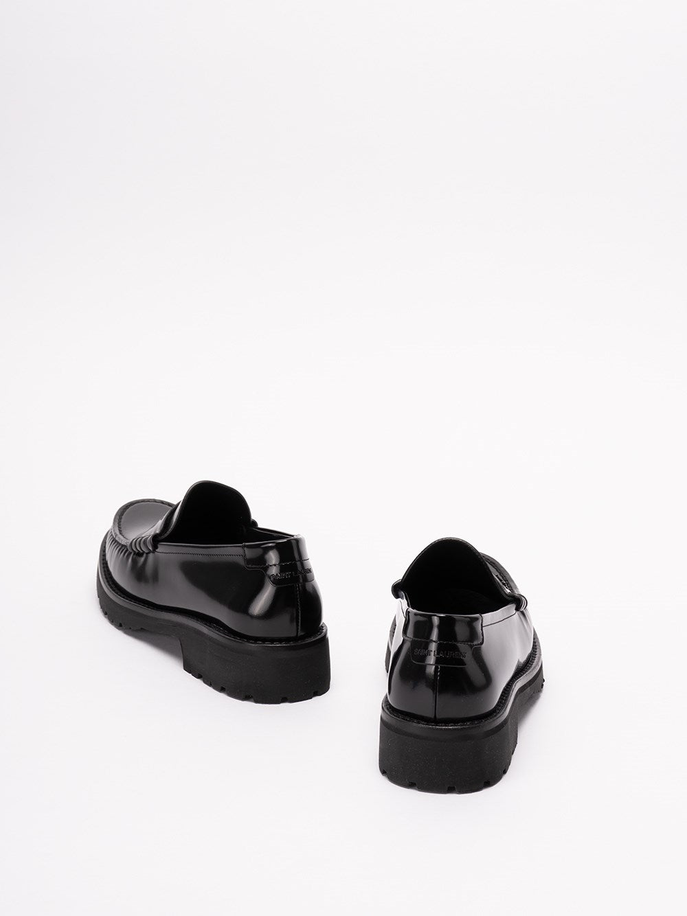 Saint Laurent Women `Le Loafer` Chunky Penny Slippers