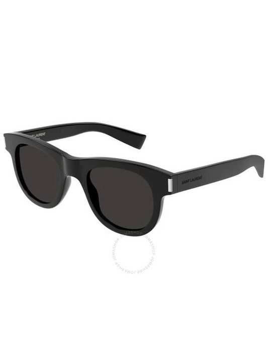 Saint Laurent Saint Laurent Black Square Unisex Sunglasses SL 571 006 51