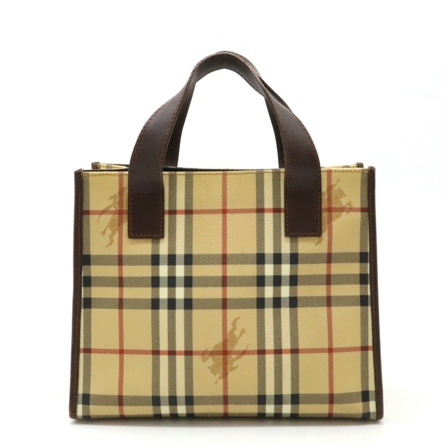 Burberry     Color Pvc Leather Handbag ()