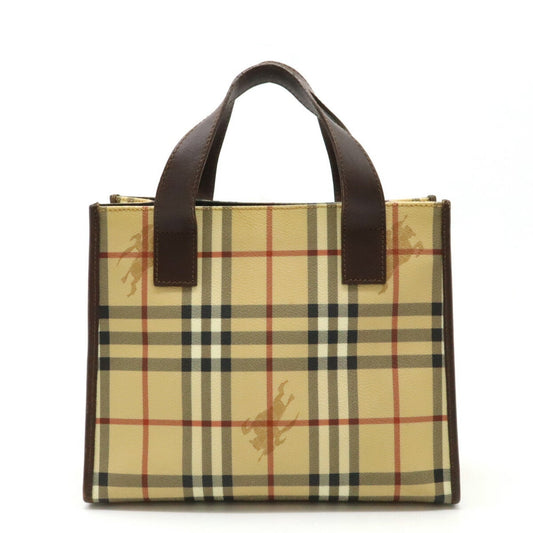Burberry     Color Pvc Leather Handbag ()