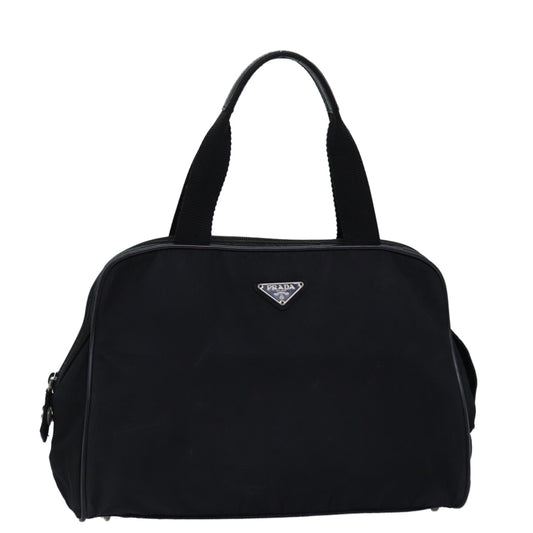 PRADA Hand Bag Nylon Black  76000