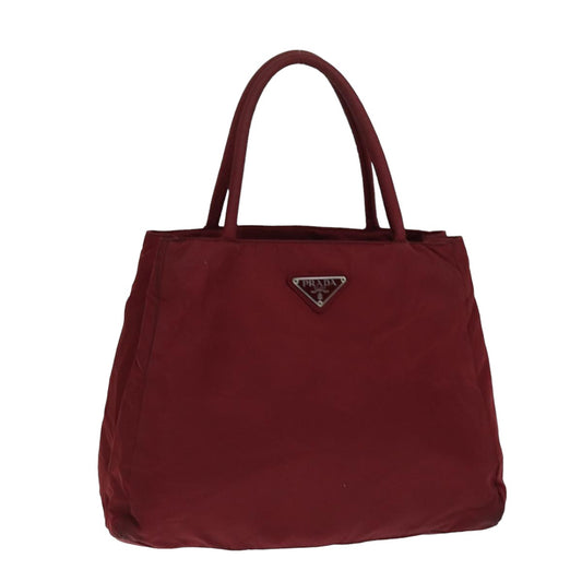 PRADA Tote Bag Nylon Red  76002