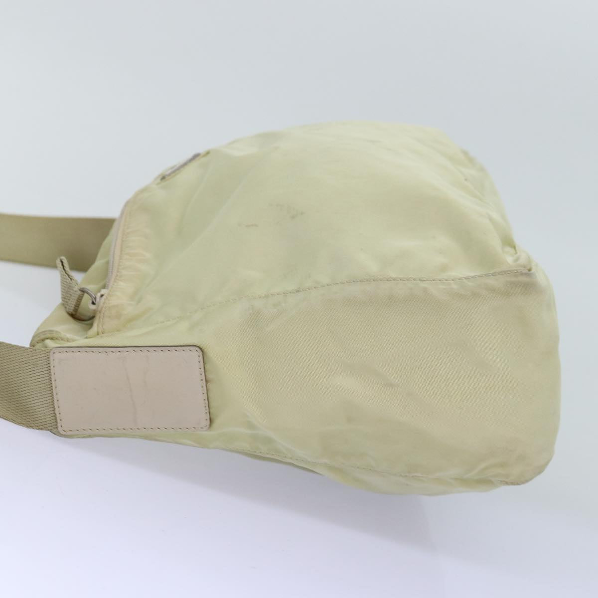 PRADA Shoulder Bag Nylon Beige  76004