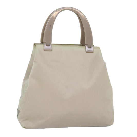 PRADA Tote Bag Nylon Beige  76005