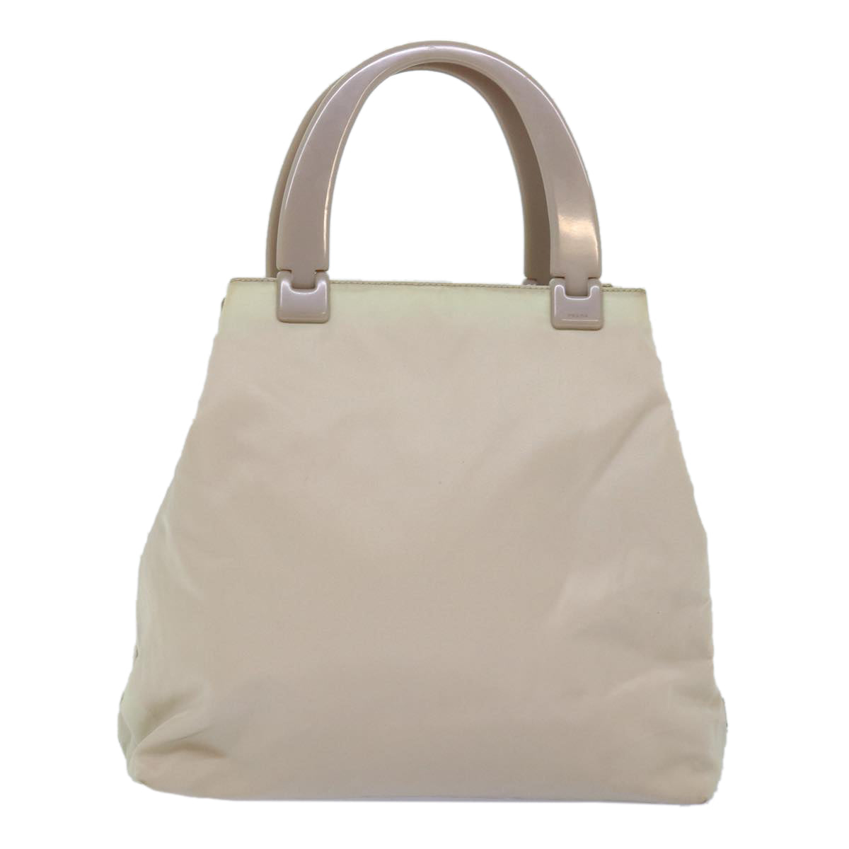 PRADA Tote Bag Nylon Beige  76005