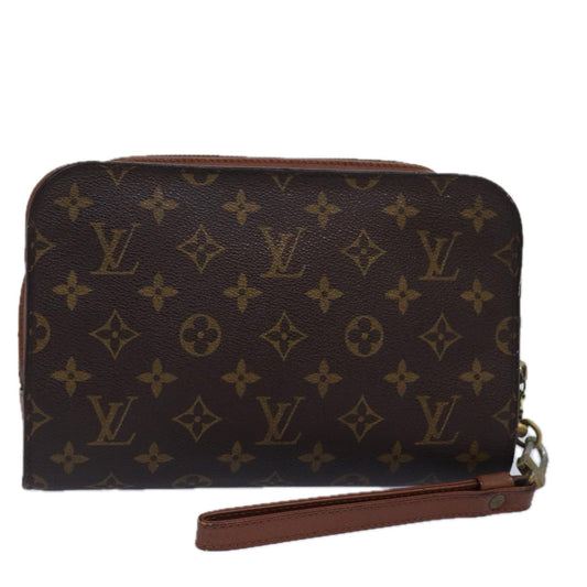 LOUIS VUITTON Monogram Orsay Clutch Bag M51790 LV 76037