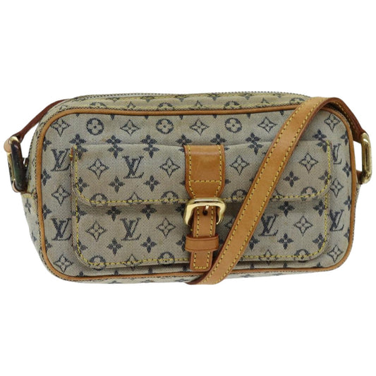 LOUIS VUITTON Monogram Mini Juliet MM Shoulder Bag Blue M92004 LV 76042