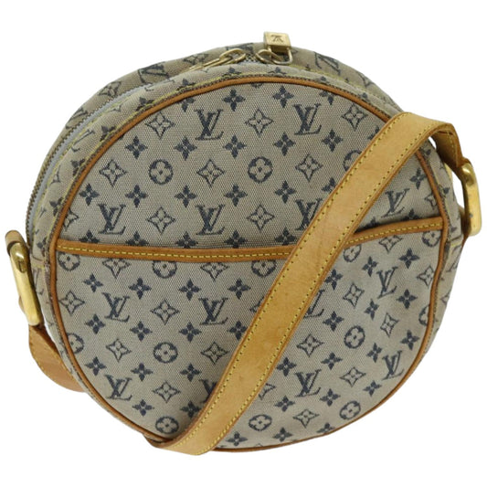 LOUIS VUITTON Monogram Mini Jeanne GM Shoulder Bag Blue M92000 LV 76043