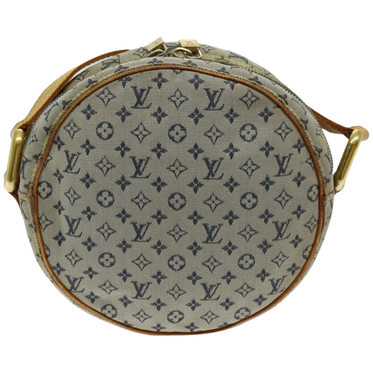 LOUIS VUITTON Monogram Mini Jeanne GM Shoulder Bag Blue M92000 LV 76043