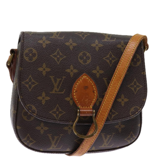 LOUIS VUITTON Monogram Saint Cloud MM Shoulder Bag M51243 LV 76046