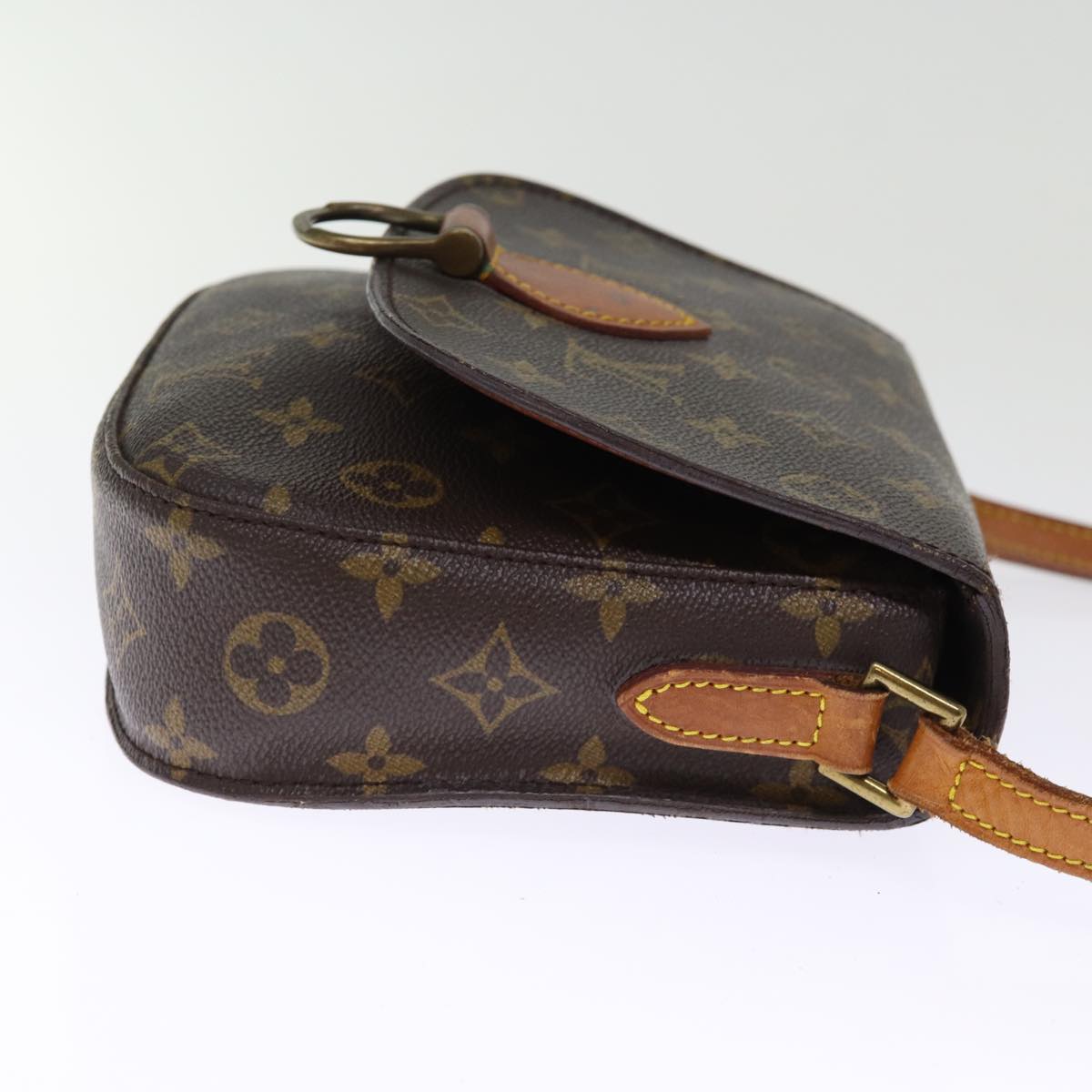 LOUIS VUITTON Monogram Saint Cloud MM Shoulder Bag M51243 LV 76046
