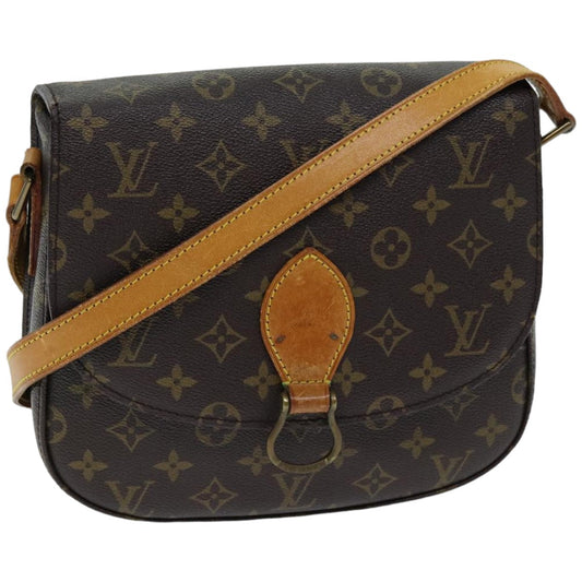LOUIS VUITTON Monogram Saint Cloud GM Shoulder Bag M51242 LV 76048