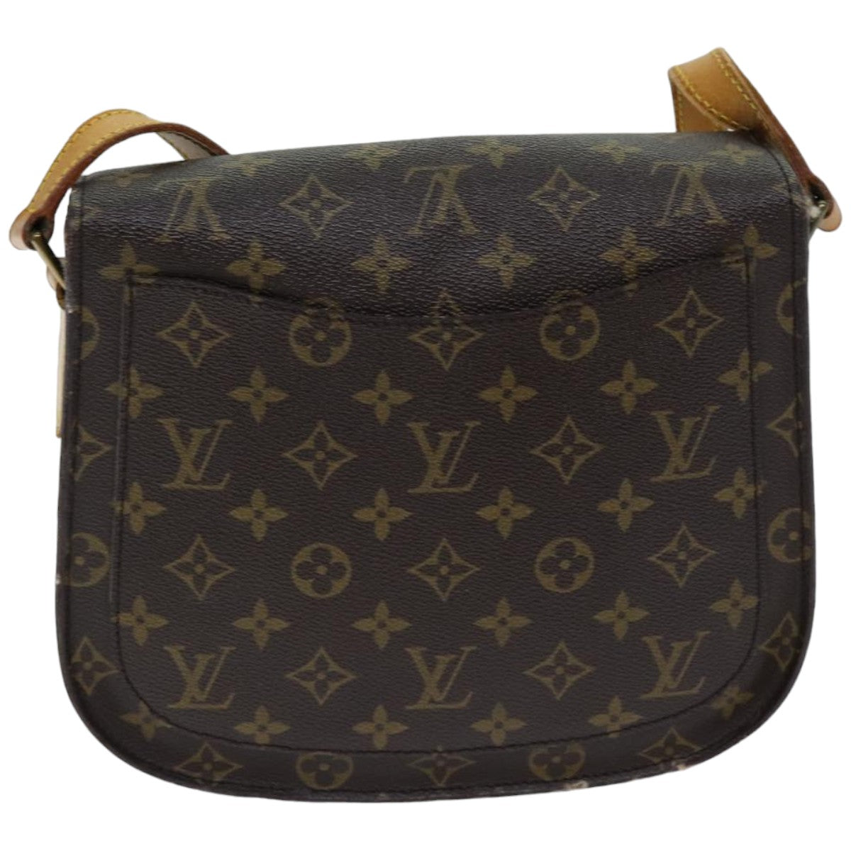 LOUIS VUITTON Monogram Saint Cloud GM Shoulder Bag M51242 LV 76048