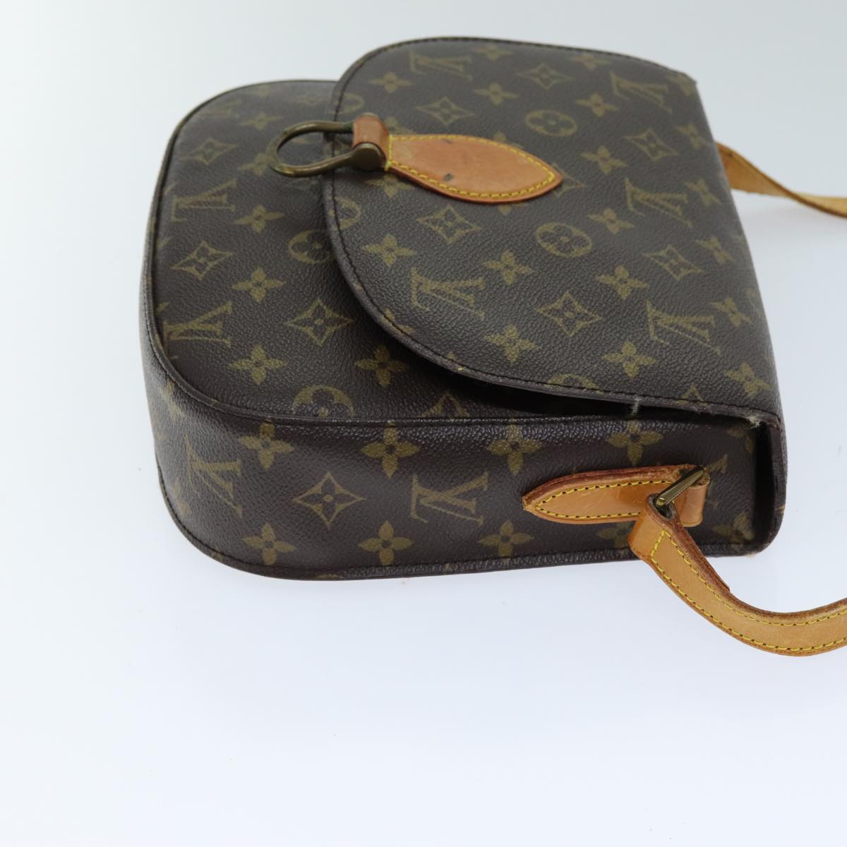 LOUIS VUITTON Monogram Saint Cloud GM Shoulder Bag M51242 LV 76048