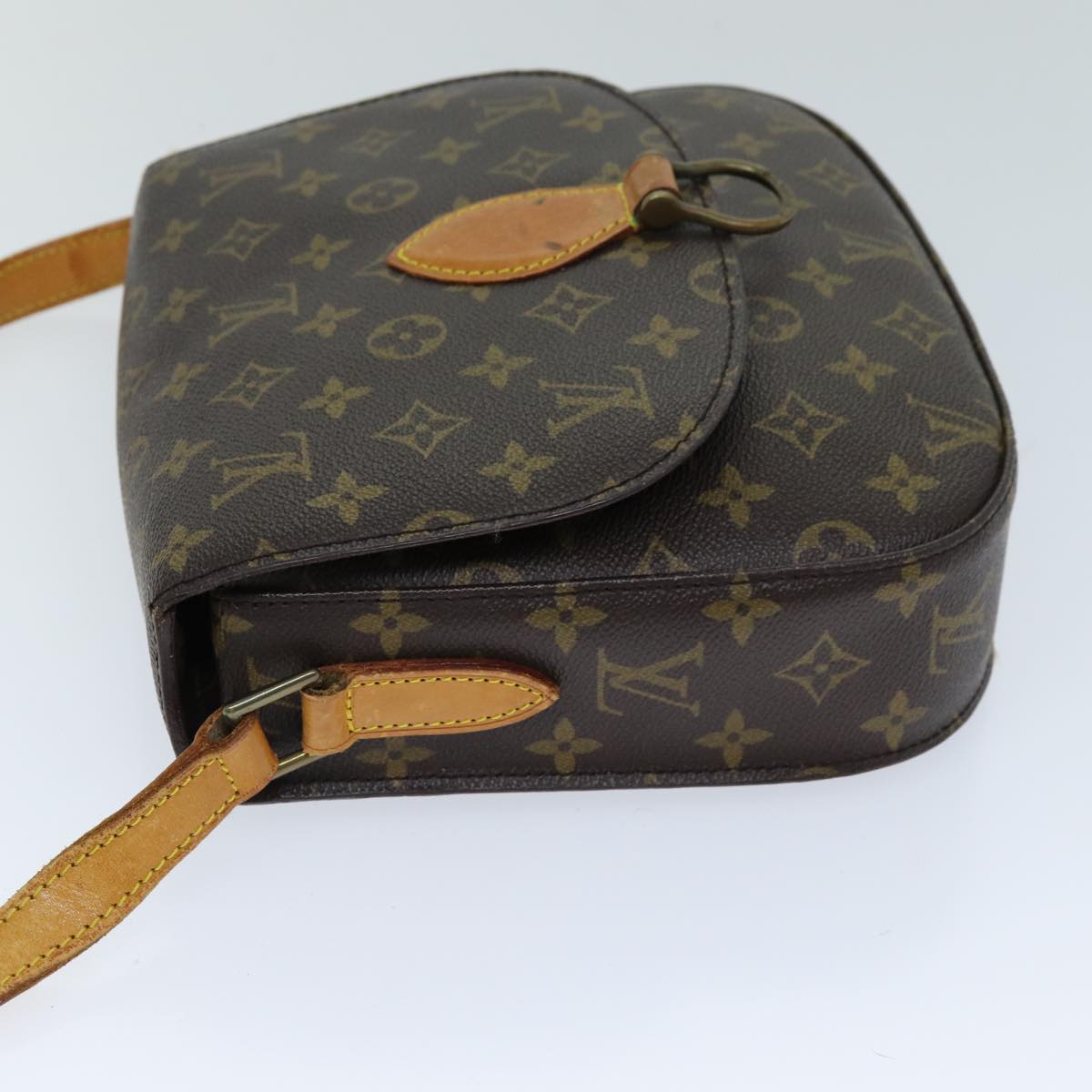 LOUIS VUITTON Monogram Saint Cloud GM Shoulder Bag M51242 LV 76048