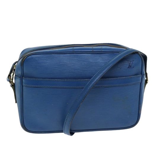 LOUIS VUITTON Epi Trocadero 27 Shoulder Bag Blue M52315 LV 76050