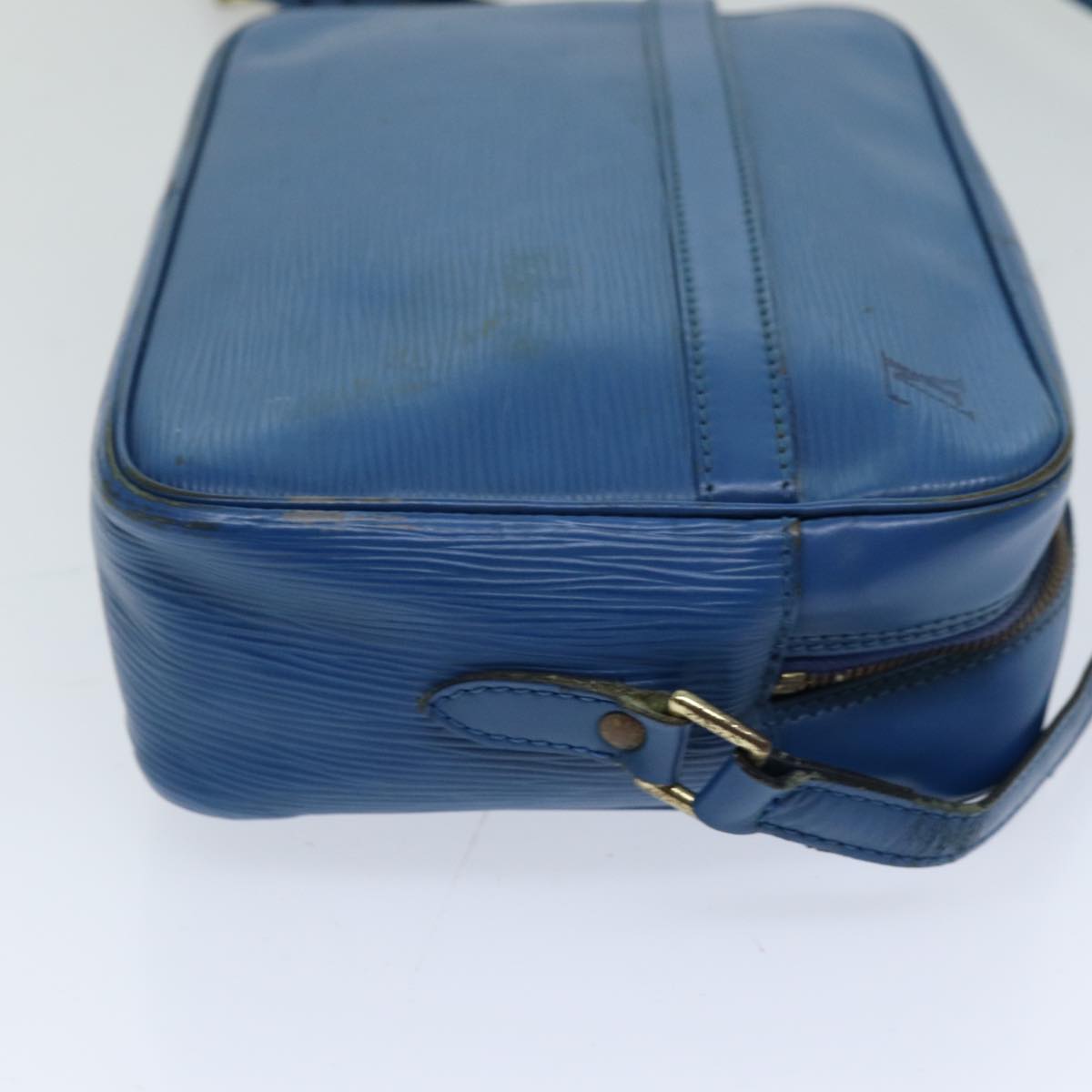 LOUIS VUITTON Epi Trocadero 27 Shoulder Bag Blue M52315 LV 76050