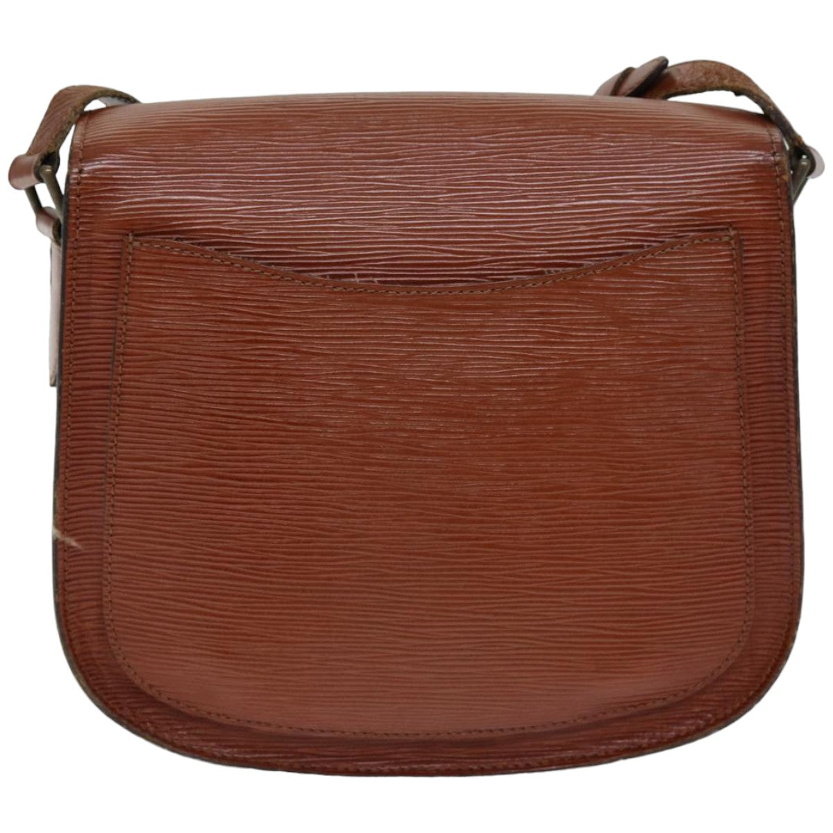 LOUIS VUITTON Epi Saint Cloud GM Shoulder Bag Brown M52193 LV 76051