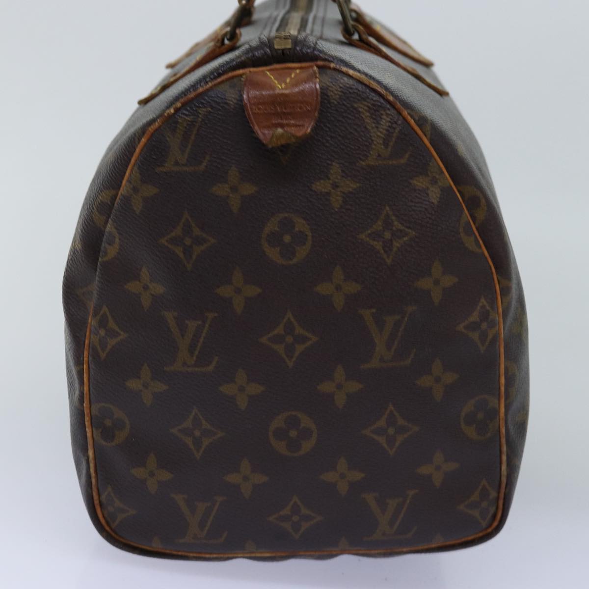 LOUIS VUITTON Monogram Speedy 30 Hand Bag M41526 LV 76057