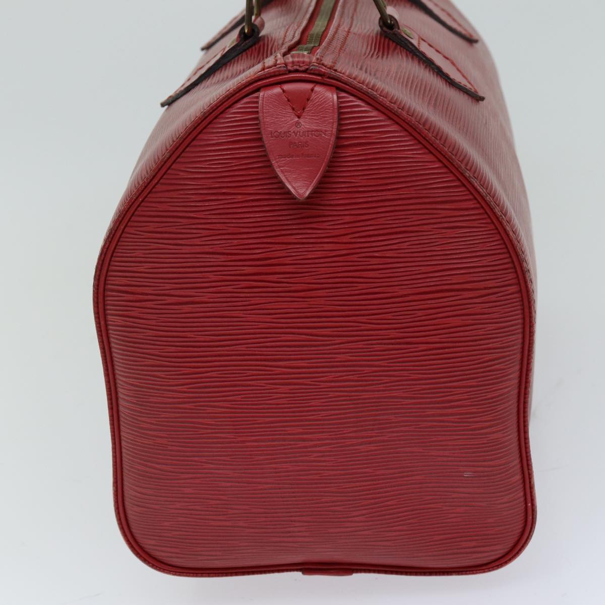 LOUIS VUITTON Epi Speedy 30 Hand Bag Castilian Red M43007 LV 76072