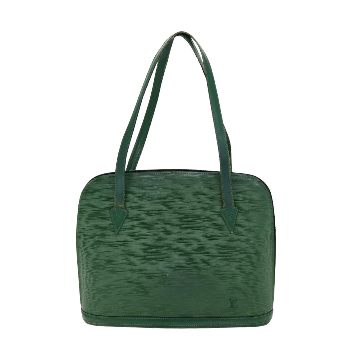 LOUIS VUITTON Epi Lussac Shoulder Bag Green M52284 LV 76073