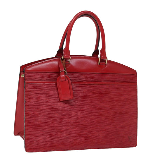 LOUIS VUITTON Epi Riviera Hand Bag Red M48187 LV 76076