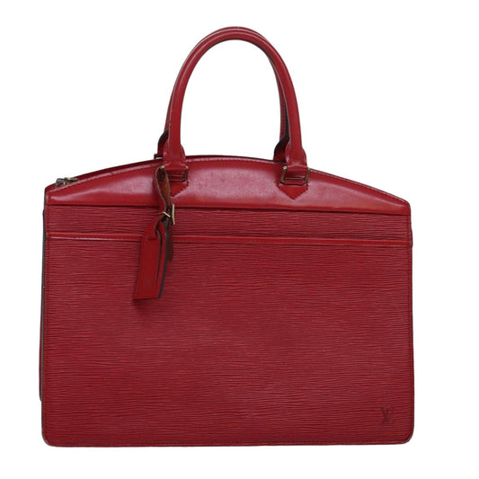 LOUIS VUITTON Epi Riviera Hand Bag Red M48187 LV 76077