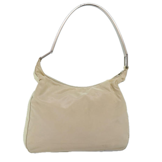 PRADA Shoulder Bag Nylon Beige  76122