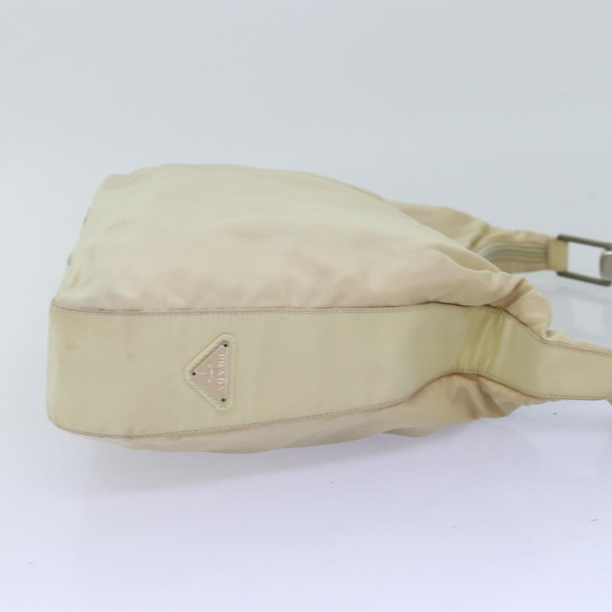 PRADA Shoulder Bag Nylon Beige  76122