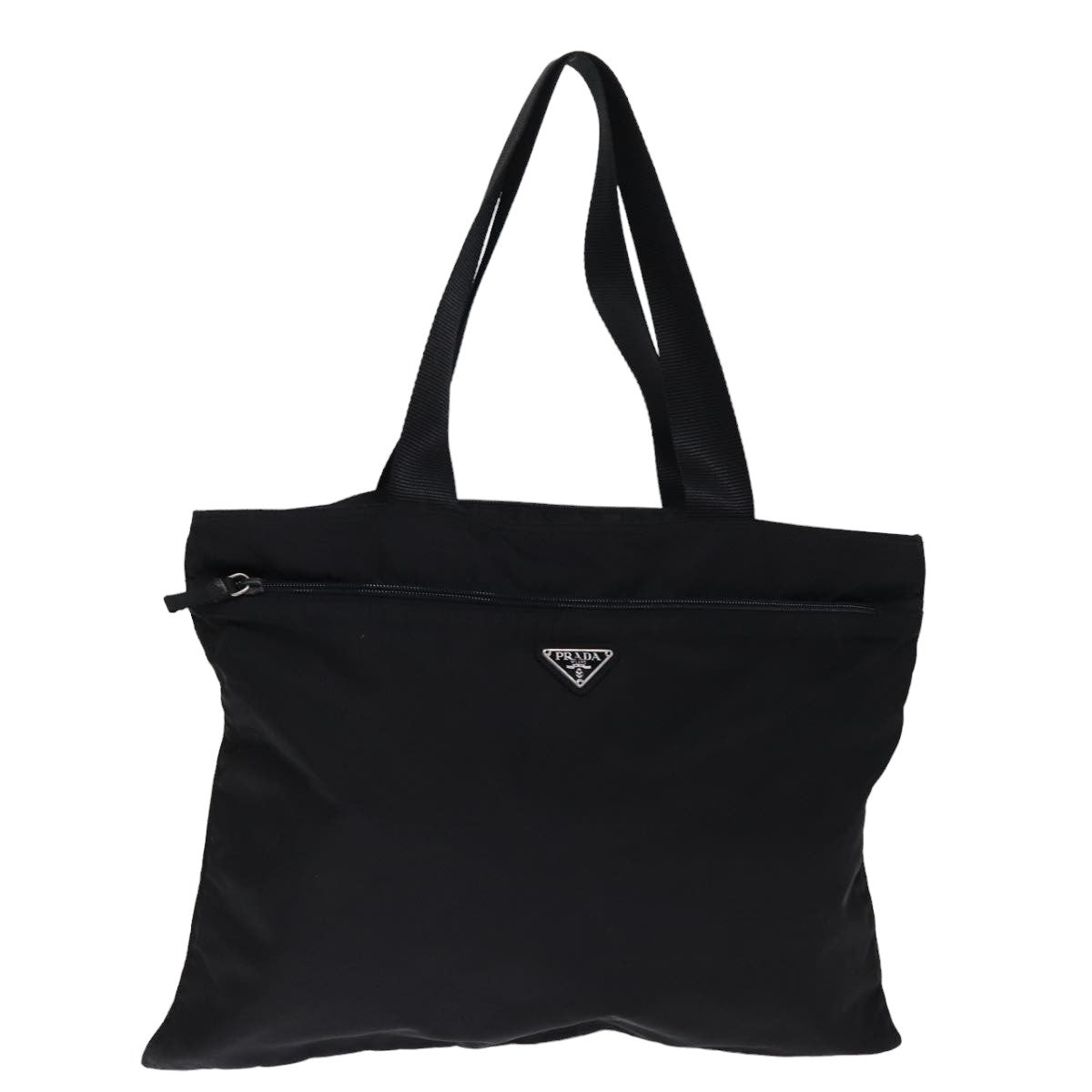 PRADA Shoulder Bag Nylon Black  76173