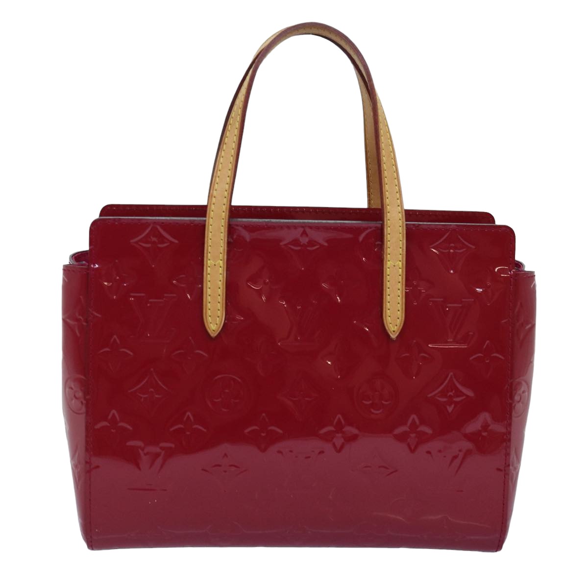 LOUIS VUITTON Monogram Vernis Catalina BB Hand Bag Rose Andian M90016 76190